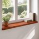 vidaXL - Raamprofielen - 2 stuks - Bruin - 90 x 40 x 2 cm - Massief beukenhout