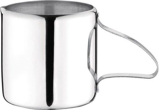 Olympia Concorde RVS Melkkannetje 8cl J738 - Grijs