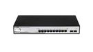 D-Link DGS-1210-10 - Switch - 8 x 10/100/1000 (PoE) + 2 x SFP - desktop, rack-mountable