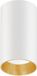 Maclean MCE 458 Plafondlamp opbouw met GU10 fitting voor LED en halogeenlampen tot 35W 55x100mm Opbouwspots aluminium rond