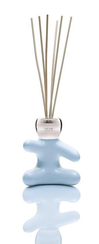 Mr & Mrs Fragrance Vito Geurdiffuser - Incl Geurstokjes - 100 ml - Licht blauw