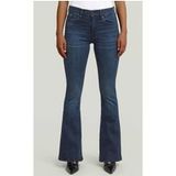 G-Star 3301 Flare Blue W28L32 Women's Flared Jeans