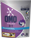 Omo Professional Wasmiddel capsules Pro Formula Active Clean 3in1 Caps - 80 stuks