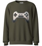 NAME IT Sweatshirt 'NKMVOTO' taupe / donkergrijs / olijfgroen