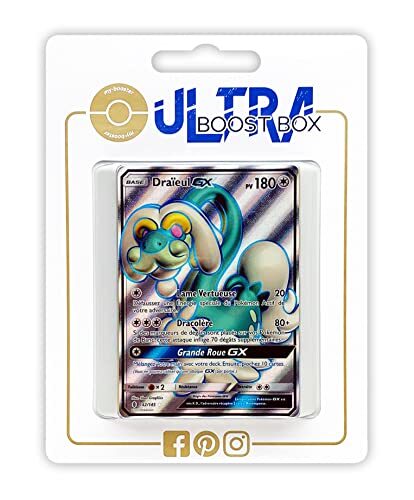 my-booster Draïeul-GX (Drampa-GX) 142/145 Full Art - Ultraboost X Soleil & Lune 2 Gardiens Ascendants - Doos met 10 Franse Pokemon kaarten