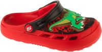Skechers Foamies: Swifters - T-Rex-Brights, voor een jongen, Rood, Slippers, maat: 35