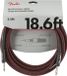 PRO Fender FG186 Professionele RTWD Gitaarkabel Tweed 5,5m