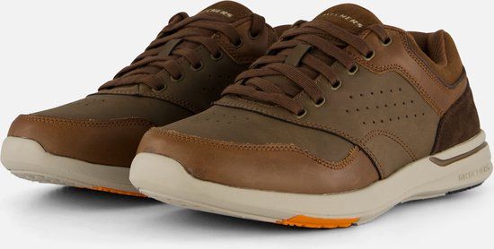 Skechers Elent- Velago Sneakers Mannen - Brown - Size 43