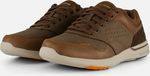 Skechers Elent- Velago Sneakers Hommes - Marron - Taille 43
