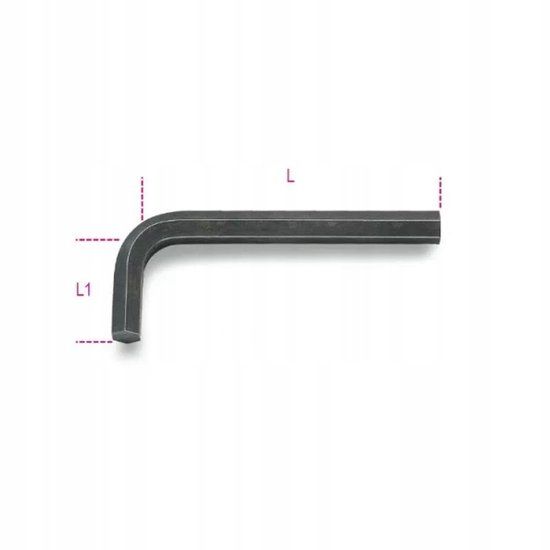 BETA inbussleutel 1,5mm - Hoekmodel 96N