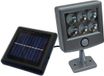 Volteno Via - Solar Wandlamp - LED - Zonne-energie - Weerbestendig - Grijs/Zilver