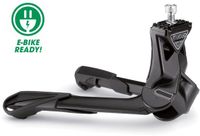 Cordo Jumbo - Dubbele Fietsstandaard - Kickstand voor Moederfiets en Transportfiets - Dubbelpoot - 26 Inch - Zwart - 55 kg Draagvermogen - 35 cm Spreidstand