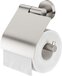 Tiger Boston Toiletrolhouder RVS Geborsteld - Met Klep - 13.7 cm