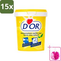 D'Or 15 x Savon Doux Naturellement Pur - Savon Solide - 1 kg