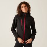 Regatta Jas Hiking Dames Waterdicht Ademend Windbestendig Zwart Polyester