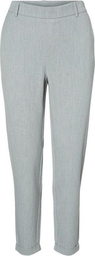 Vero Moda Vmmaya Loose Fit Broek - Light Grey Melange - Dames - Maat W26 X L30