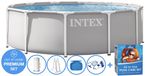 Out at Home Intex Prism Frame PREMIUM zwembad set – rond Ø 366 x 99 cm