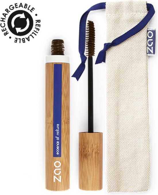 ZAO essence of nature ZAO Bamboe Mascara Aloë Vera - Dark Brown - 7ml