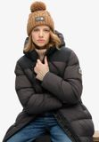 Superdry Chunky Cable Muts Bruin