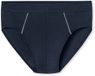 SCHIESSER Mini-Slip Heren Blauw Effen 3XL