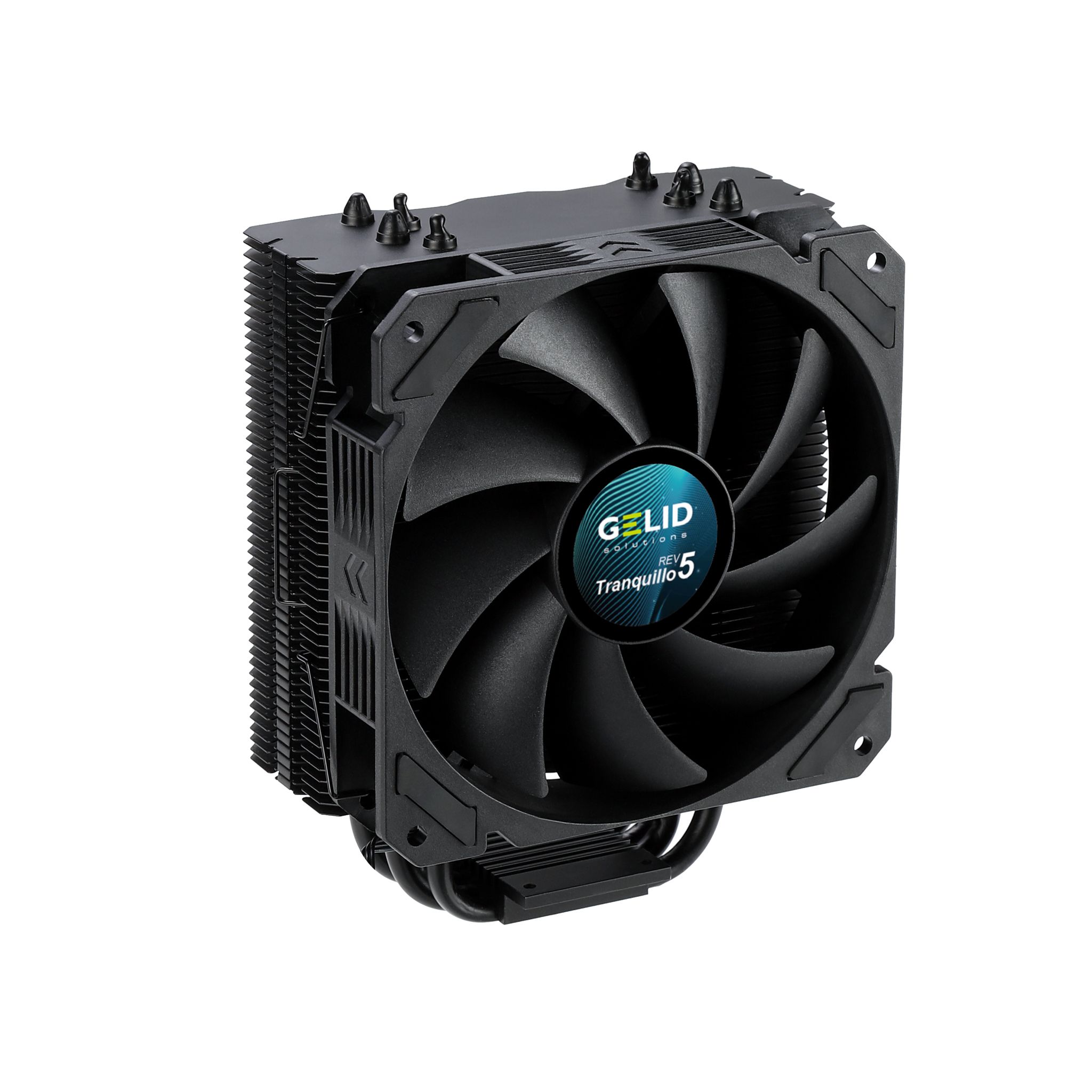 Gelid Solutions Tranquillo Rev. 5 - Processor Air Cooler - 120mm - Black