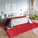 Mia's Teppiche Olivia woonkamertapijt, 100% polyester, rood, 120x170 cm