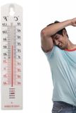 Merkloos / Sans marque Wan GmbH Temperatuurmonitor - Weermeter Kassen - Temperatuur Bewaken - Nauwkeurig Betrouwbaar - 21.3 Centimeter