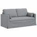 vidaXL Canapé Gris clair Tissu 158 x 78 x 80 cm