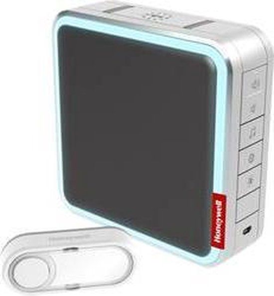 friedland Serie 9 DC915S Draadloze Deurbel - 8 Melodieën - 200m Bereik - Wit/Zilver