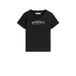 Tommy Hilfiger T-shirt zwart Meisjes Katoen Ronde hals Logo - maat 164