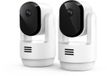 Arlo Essential3 HD PTZ beveiligingscamera voor binnen, 2-Cam