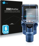 Savvies Screenprotector voor Bosch D-tect 200 C Wallscanner - Folie Beschermfolie transparant 6 Stuks