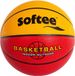 Softee Basketbalbal Leer Nine - Maat 9 - Naranja/Amarillo - Meerkleurig