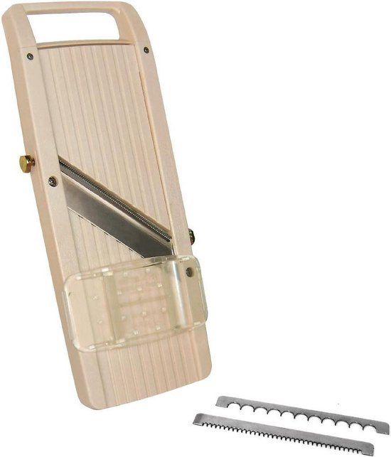 Vogue Jumbo Japanse Mandoline - Beige - Kunststof