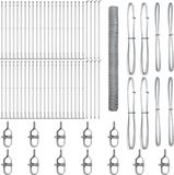vidaXL Hexagonal fence with concrete base 100 x 1.5 m Mesh