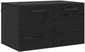 vidaXL Wandkast 60 x 36,5 x 35 cm bewerkt hout zwart eiken