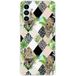 Samsung Bedrukt siliconen hoesje compatibel met Samsung Galaxy A13 5G, Samsung Galaxy A04S leopard losange