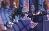 SunsOut Onyx Angel - Puzzle de 550 pièces