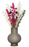 Hakbijl Glass Vase Deborah - Goud - glas - D17 x H22 cm