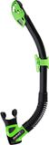 Mares Snorkel Rebel Dry Zwart/Lime