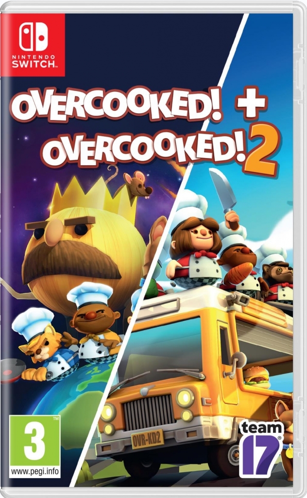 Team 17 overcooked double pack Nintendo Switch
