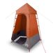 DKD Home Decor Tente de toilettes 121 x 121 x 225 cm Orange, Imperméable, Coupe-vent
