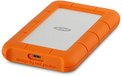 LaCie Rugged USB-C 4TB 2.5" External Hard Drive - Orange/Silver