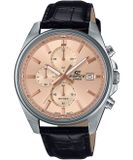 Casio Edifice EFV-610EL-5AUEF Horloge - Leer - Bruin - Ø 41 mm