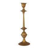 Clayre & Eef kandelaar ø 15x53 cm doré métal rond bougeoir