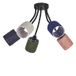 LEDVANCE Decor Felt Weaving Cans Plafondlamp E14 Meerkleurig