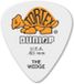 424P.60 Jim Dunlop Tortex Wedge Plectrums - 0.60 mm - Player's Pack (12 Stuks)