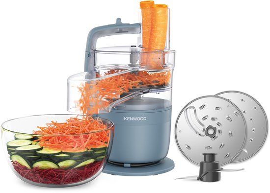 Kenwood MultiPro Go FDP23.140GY Foodprocessor - Storm Grey - 900W