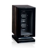 Heisse & Söhne - 70019-229.19 - Horlogeopwinder - voor 2 horloges - Rome 2 - Ebbenhout hoogglans