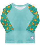 Bambino Mio Splash About Baby UV-zwemshirt UPF 40+ met lange mouwen - Coole katten motief